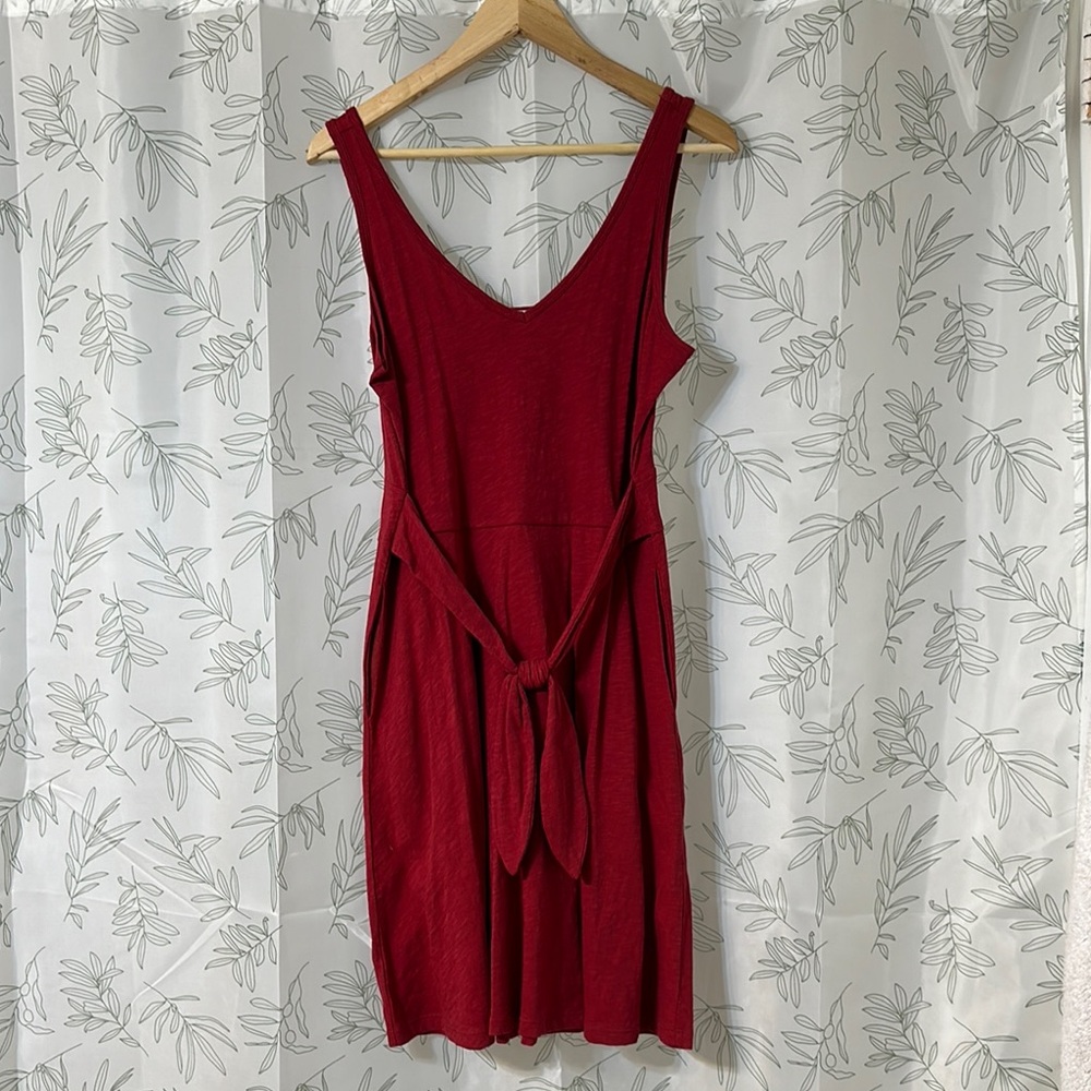 LOFT -Tie Waist Pocket Dress NWOT
